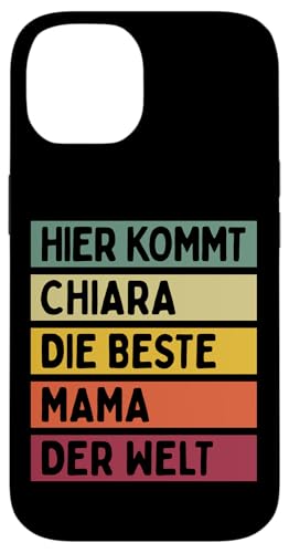 Hier Kommt Chiara Die Beste Mama Der Welt Muttertag Retro Hülle für iPhone 14 Hier Kommt Chiara Die Beste Mama Der Welt Muttertag Retro Hülle für iPhone 14 von Personalisierte Geschenke Chiara