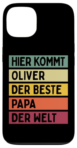 Hier Kommt Oliver Der Beste Papa Der Welt Vatertag Retro Hülle für iPhone 13 Hier Kommt Oliver Der Beste Papa Der Welt Vatertag Retro Hülle für iPhone 13 von Personalisierte Geschenke Oliver