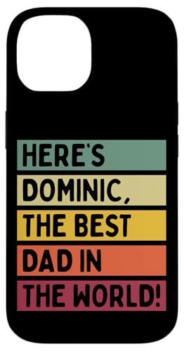 Hier ist Dominic, der beste Vater der Welt, Vatertag, Retro Hülle für iPhone 14 Hier ist Dominic, der beste Vater der Welt, Vatertag, Retro Hülle für iPhone 14 von Personalized Gift Ideas Dominic
