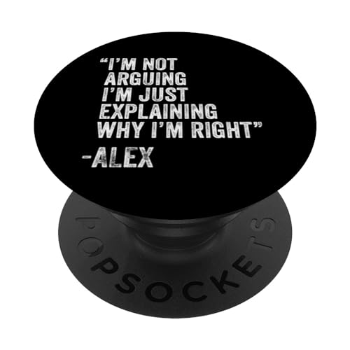 Alex-Zitat Lustiger Geburtstag Custom Name Idee Ingenieur PopSockets Klebender PopGrip Alex-Zitat Lustiger Geburtstag Custom Name Idee Ingenieur PopSockets Klebender PopGrip von Personalized Name Fathers Day outfit For Men