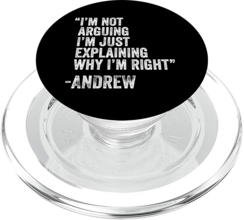 Andrew Zitat Lustiger Geburtstag Custom Name Idee Ingenieur PopSockets PopGrip für MagSafe Andrew Zitat Lustiger Geburtstag Custom Name Idee Ingenieur PopSockets PopGrip für MagSafe von Personalized Name Fathers Day outfit For Men