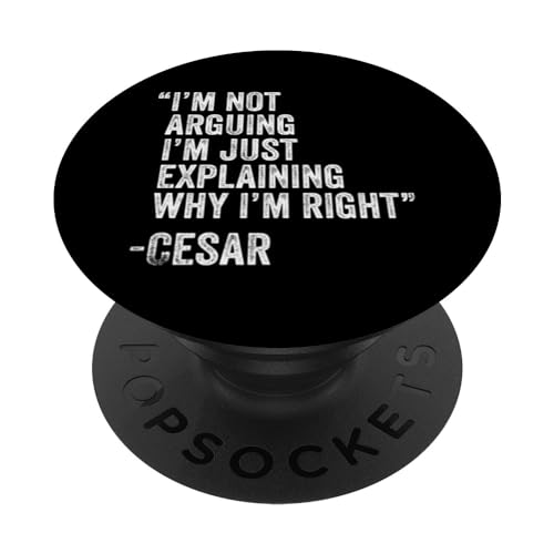 Cesar Zitat Lustiger Geburtstag Custom Name Idee Ingenieur PopSockets Klebender PopGrip Cesar Zitat Lustiger Geburtstag Custom Name Idee Ingenieur PopSockets Klebender PopGrip von Personalized Name Fathers Day outfit For Men