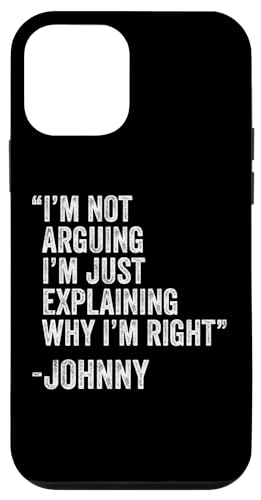 Johnny Zitat Lustiger Geburtstag Custom Name Idee Ingenieur Hülle für iPhone 12 mini von Personalized Name Fathers Day outfit For Men