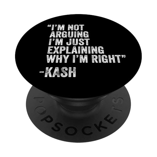 KASH Zitat Lustiger Geburtstag Custom Name Idee Ingenieur PopSockets Klebender PopGrip KASH Zitat Lustiger Geburtstag Custom Name Idee Ingenieur PopSockets Klebender PopGrip von Personalized Name Fathers Day outfit For Men