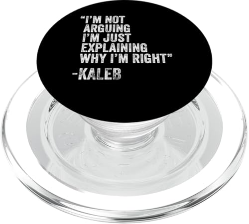 Kaleb Zitat Lustiger Geburtstag Custom Name Idee Ingenieur PopSockets PopGrip für MagSafe Kaleb Zitat Lustiger Geburtstag Custom Name Idee Ingenieur PopSockets PopGrip für MagSafe von Personalized Name Fathers Day outfit For Men