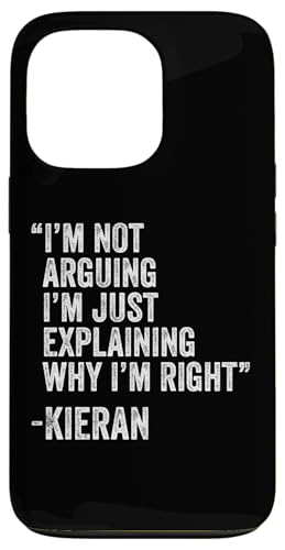 Kieran Zitat Lustiger Geburtstag Custom Name Idee Ingenieur Hülle für iPhone 13 Pro von Personalized Name Fathers Day outfit For Men