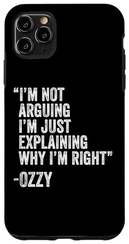 Ozzy Zitat Lustiger Geburtstag Custom Name Idee Ingenieur Hülle für iPhone 11 Pro Max Ozzy Zitat Lustiger Geburtstag Custom Name Idee Ingenieur Hülle für iPhone 11 Pro Max von Personalized Name Fathers Day outfit For Men