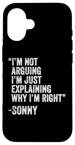 Sonny Zitat Lustiger Geburtstag Custom Name Idee Ingenieur Hülle für iPhone 16 Sonny Zitat Lustiger Geburtstag Custom Name Idee Ingenieur Hülle für iPhone 16 von Personalized Name Fathers Day outfit For Men