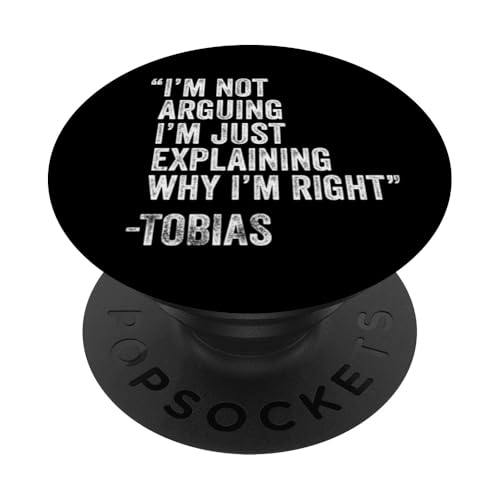 TOBIAS Zitat Lustiger Geburtstag Custom Name Idee Ingenieur PopSockets Klebender PopGrip TOBIAS Zitat Lustiger Geburtstag Custom Name Idee Ingenieur PopSockets Klebender PopGrip von Personalized Name Fathers Day outfit For Men