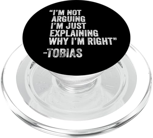 TOBIAS Zitat Lustiger Geburtstag Custom Name Idee Ingenieur PopSockets PopGrip für MagSafe TOBIAS Zitat Lustiger Geburtstag Custom Name Idee Ingenieur PopSockets PopGrip für MagSafe von Personalized Name Fathers Day outfit For Men