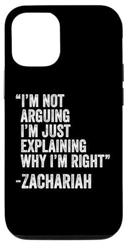 Zachariah Zitat Lustiger Geburtstag Custom Name Idee Ingenieur Hülle für iPhone 12/12 Pro Zachariah Zitat Lustiger Geburtstag Custom Name Idee Ingenieur Hülle für iPhone 12/12 Pro von Personalized Name Fathers Day outfit For Men