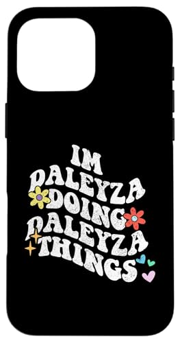 Groovy Im Daleyza Doing Daleyza Things Lustiger Muttertag Hülle für iPhone 16 Pro Max Groovy Im Daleyza Doing Daleyza Things Lustiger Muttertag Hülle für iPhone 16 Pro Max von Personalized Name Mothers Day outfit For Women