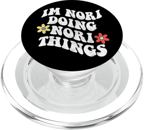 Groovy Im Nori Doing Nori Things Lustiger Muttertag PopSockets PopGrip für MagSafe Groovy Im Nori Doing Nori Things Lustiger Muttertag PopSockets PopGrip für MagSafe von Personalized Name Mothers Day outfit For Women