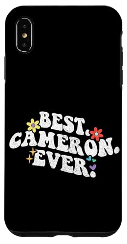 Retro Groovy Best Cameron Ever Vorname Muttertag Mädchen Hülle für iPhone XS Max Retro Groovy Best Cameron Ever Vorname Muttertag Mädchen Hülle für iPhone XS Max von Personalized Name Mothers Day outfit For Women