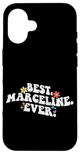 Retro Groovy Best Marceline Ever Vorname Muttertag Hülle für iPhone 16 Retro Groovy Best Marceline Ever Vorname Muttertag Hülle für iPhone 16 von Personalized Name Mothers Day outfit For Women