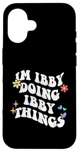Retro Groovy I'm Ibby Doing Ibby Things Funny Mother's Day Hülle für iPhone 16 Retro Groovy I'm Ibby Doing Ibby Things Funny Mother's Day Hülle für iPhone 16 von Personalized Name Mothers Day outfit For Women