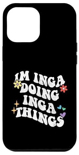 Retro Groovy Im Inga Doing Inga Things Lustiger Muttertag Hülle für iPhone 12 Pro Max Retro Groovy Im Inga Doing Inga Things Lustiger Muttertag Hülle für iPhone 12 Pro Max von Personalized Name Mothers Day outfit For Women