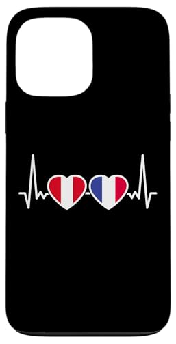 Peru Frankreich Herzschlag Flagge Franzose Peruaner Hülle für iPhone 13 Pro Max Peru Frankreich Herzschlag Flagge Franzose Peruaner Hülle für iPhone 13 Pro Max von Peruanische Stolz Perú Design Peru Geschenke