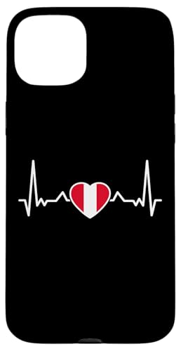 Peru Herzschlag Peruanische Flagge Peruaner Hülle für iPhone 15 Plus Peru Herzschlag Peruanische Flagge Peruaner Hülle für iPhone 15 Plus von Peruanische Stolz Perú Design Peru Geschenke