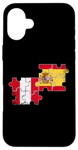 Peru Spanien Vintage Flagge Spanier Peruaner Hülle für iPhone 16 Plus Peru Spanien Vintage Flagge Spanier Peruaner Hülle für iPhone 16 Plus von Peruanische Stolz Perú Design Peru Geschenke
