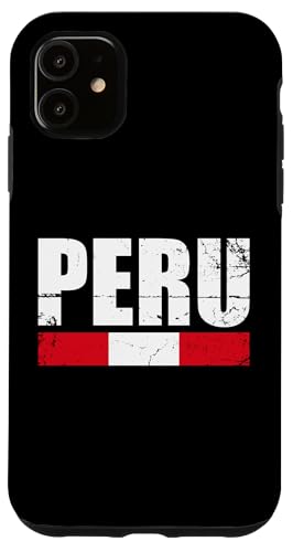Peru Vintage Peruanische Flagge Peruaner Hülle für iPhone 11 Peru Vintage Peruanische Flagge Peruaner Hülle für iPhone 11 von Peruanische Stolz Perú Design Peru Geschenke