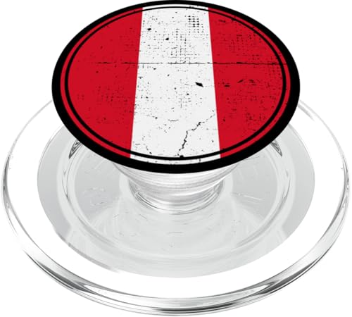 Peru Vintage Peruanische Flagge Peruaner PopSockets PopGrip für MagSafe von Peruanische Stolz Perú Design Peru Geschenke