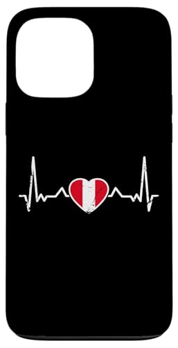 Peru Vintage Vintage Herzschlag Peruanische Flagge Peruaner Hülle für iPhone 13 Pro Max Peru Vintage Vintage Herzschlag Peruanische Flagge Peruaner Hülle für iPhone 13 Pro Max von Peruanische Stolz Perú Design Peru Geschenke