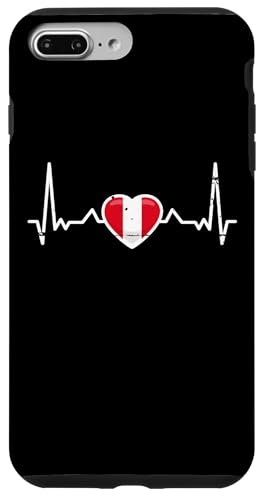 Peru Vintage Vintage Herzschlag Peruanische Flagge Peruaner Hülle für iPhone 7 Plus/8 Plus Peru Vintage Vintage Herzschlag Peruanische Flagge Peruaner Hülle für iPhone 7 Plus/8 Plus von Peruanische Stolz Perú Design Peru Geschenke