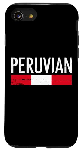 Peruvian Peru Vintage Peruanische Flagge Peruaner Hülle für iPhone SE (2020) / 7 / 8 von Peruanische Stolz Perú Design Peru Geschenke
