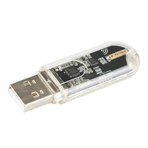 Pesderty Kabelloser WiFi-Dongle USB zum NRF24L01 Seriell-Port-Modul 2,4G WiFi Kabelloses Kommunikationsmodul Sender Pesderty Kabelloser WiFi-Dongle USB zum NRF24L01 Seriell-Port-Modul 2,4G WiFi Kabelloses Kommunikationsmodul Sender von Pesderty