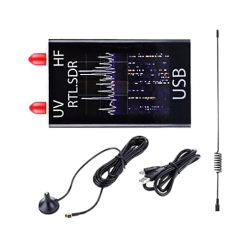 Pesderty RTL-SDR-Empfänger 100 kHz-1,7 GHz Full-Band-Software-Radio V-Antenne RTL2832U+R820T2 HF VHF UHF AM FM-Radio Pesderty RTL-SDR-Empfänger 100 kHz-1,7 GHz Full-Band-Software-Radio V-Antenne RTL2832U+R820T2 HF VHF UHF AM FM-Radio von Pesderty