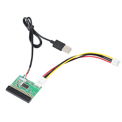 Pesfehhy 1,44 MB 3,5 Zoll Diskettenlaufwerk 34-poliger Anschluss 34 P auf USB Kabel Adapter PCB PC USB auf Diskette U Diskette auf Diskette von Pesfehhy