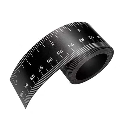 Pesfehhy 1 magnetisches Messgerät, 100 cm, flexibles Lineal mit Zoll und Zentimetern für kreative Freizeit und Bauwesen Pesfehhy 1 magnetisches Messgerät, 100 cm, flexibles Lineal mit Zoll und Zentimetern für kreative Freizeit und Bauwesen von Pesfehhy