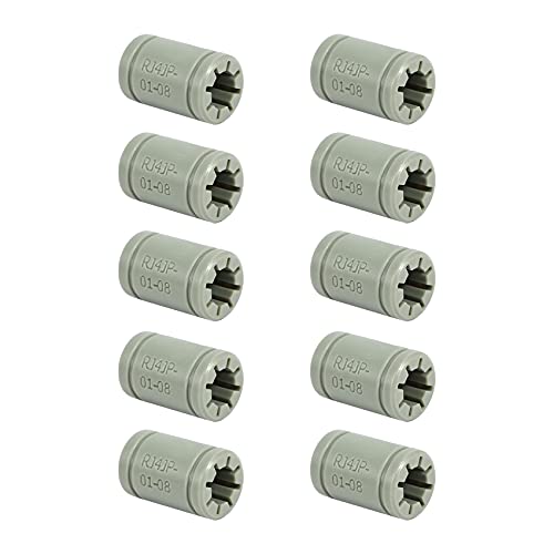 Pesfehhy 10 Stück Linearlager aus Kunststoff, 8 mm, identisch mit Rj4Jp-01-08 Kugellager für Anet A8 Prusa I3 3D-Drucker Pesfehhy 10 Stück Linearlager aus Kunststoff, 8 mm, identisch mit Rj4Jp-01-08 Kugellager für Anet A8 Prusa I3 3D-Drucker von Pesfehhy