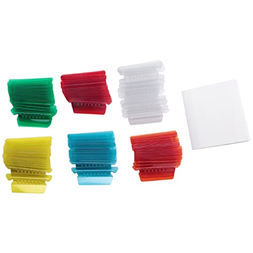 Pesfehhy 120 Sets mit Hängemappen, mehrfarbig, mit Blankoeinsätzen, 5,1 cm, Kunststoff, für Hängemappen Pesfehhy 120 Sets mit Hängemappen, mehrfarbig, mit Blankoeinsätzen, 5,1 cm, Kunststoff, für Hängemappen von Pesfehhy