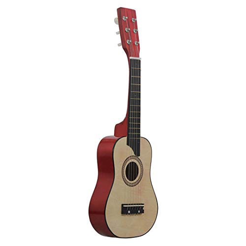 Pesfehhy 25 Basswood Akustikgitarre 6 Saiten Kleine Minigitarre mit Gitarren Pick Saiten für Kinder Kinder Geschenk AnfäNger Pesfehhy 25 Basswood Akustikgitarre 6 Saiten Kleine Minigitarre mit Gitarren Pick Saiten für Kinder Kinder Geschenk AnfäNger von Pesfehhy