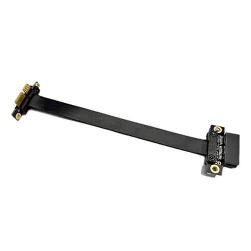 Pesfehhy Adapterkabel PCIE X1 3.0, volle Geschwindigkeit, Grafikkarten-Verlängerungskabel, 90 °, geschirmt, PCI-Express für GPU, 20 cm, einfach zu bedienen Pesfehhy Adapterkabel PCIE X1 3.0, volle Geschwindigkeit, Grafikkarten-Verlängerungskabel, 90 °, geschirmt, PCI-Express für GPU, 20 cm, einfach zu bedienen von Pesfehhy