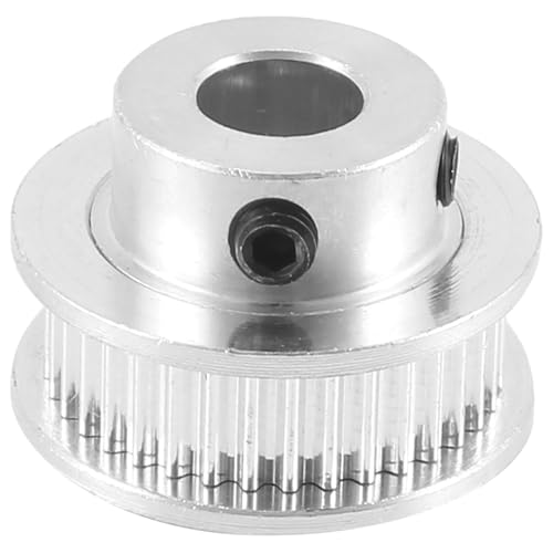 Pesfehhy Aluminium 36 Zähne Bohrung 8 mm Zahnriemenscheibe Synchronrad mit Flansch für 3D-Drucker Pesfehhy Aluminium 36 Zähne Bohrung 8 mm Zahnriemenscheibe Synchronrad mit Flansch für 3D-Drucker von Pesfehhy