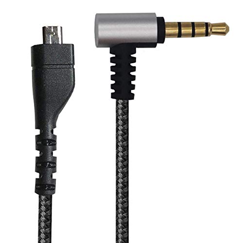 Pesfehhy Audiokabel Ersatz für Stereo-Kopfhörerkabel, flexibel, für Kopfhörer von /5/7 Pro Pesfehhy Audiokabel Ersatz für Stereo-Kopfhörerkabel, flexibel, für Kopfhörer von /5/7 Pro von Pesfehhy