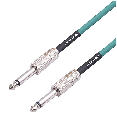 Pesfehhy E-Gitarrenkabel für Bassgitarre, Schlagzeug, Audio-Gerät, 3 Meter Pesfehhy E-Gitarrenkabel für Bassgitarre, Schlagzeug, Audio-Gerät, 3 Meter von Pesfehhy
