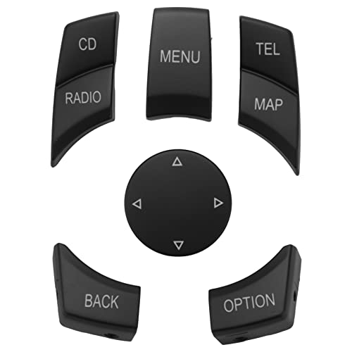 Pesfehhy Innenraum Auto CIC IDrive Multimedia Taste MenüTaste für X1 X5 X6 E-Serie E87 E90 E91 E92 E60 E84 E70 E71 E72 Pesfehhy Innenraum Auto CIC IDrive Multimedia Taste MenüTaste für X1 X5 X6 E-Serie E87 E90 E91 E92 E60 E84 E70 E71 E72 von Pesfehhy