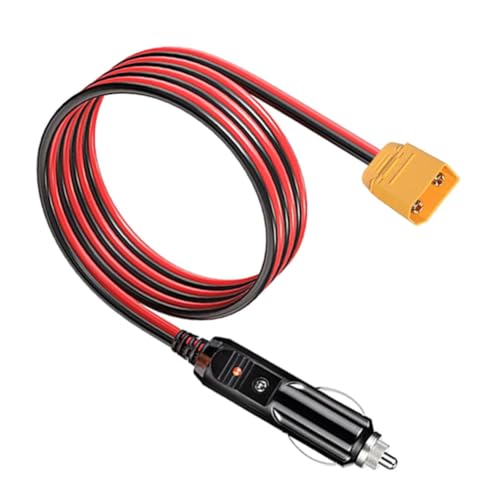 Pesfehhy Kfz-Ladekabel mit XT90S-Stecker, XT90-Adapterkabel, XT90, 14 AWG, 6 Füße für Solarpanel, Wohnmobil, Kraftwerk Pesfehhy Kfz-Ladekabel mit XT90S-Stecker, XT90-Adapterkabel, XT90, 14 AWG, 6 Füße für Solarpanel, Wohnmobil, Kraftwerk von Pesfehhy