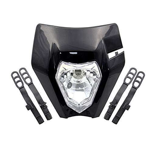 Pesfehhy Motorrad Scheinwerfer Off Road Scheinwerfer Maske für 125 150 250 300 350 450 500 EXC XCW EXC-F 2017 2018 Schwarz Pesfehhy Motorrad Scheinwerfer Off Road Scheinwerfer Maske für 125 150 250 300 350 450 500 EXC XCW EXC-F 2017 2018 Schwarz von Pesfehhy