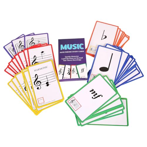 Pesfehhy Musik-Lernkarten, Farbiges Kupferplattenpapier, Farbcodierte Lernkarten für Klavier, Lernkarten mit Klavierakkorden für Anfänger Pesfehhy Musik-Lernkarten, Farbiges Kupferplattenpapier, Farbcodierte Lernkarten für Klavier, Lernkarten mit Klavierakkorden für Anfänger von Pesfehhy