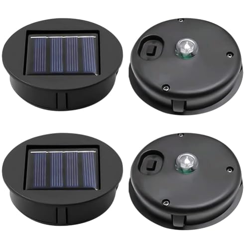 Pesfehhy Solarlicht-Ersatzteil, Oberes Solarmodul, zum Aufhängen im Freien, Solarlaternen, Teile, Wasserdichtes Gartenbeleuchtungszubehör Pesfehhy Solarlicht-Ersatzteil, Oberes Solarmodul, zum Aufhängen im Freien, Solarlaternen, Teile, Wasserdichtes Gartenbeleuchtungszubehör von Pesfehhy