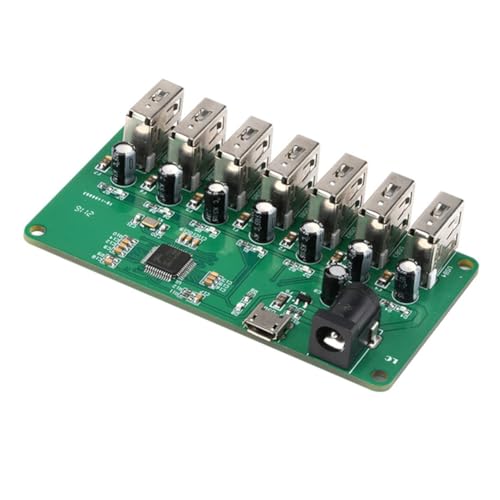 Pesfehhy USB-HUB-Modul 2.0 Micro-USB DC 5 V 1 bis 7 Ports, Erweiterungsmodul, Port-Splitter mit LED, 480 Mbps Pesfehhy USB-HUB-Modul 2.0 Micro-USB DC 5 V 1 bis 7 Ports, Erweiterungsmodul, Port-Splitter mit LED, 480 Mbps von Pesfehhy
