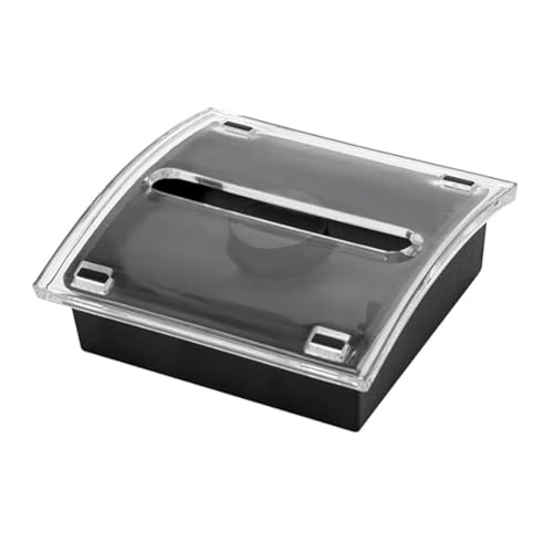 Pesfehhy -Up Notizspender mit schwarzer Basis, transparenter Halterung für Haftnotizen von 3 x 3 Zoll, Zubehör für Schule, Büro und Pesfehhy -Up Notizspender mit schwarzer Basis, transparenter Halterung für Haftnotizen von 3 x 3 Zoll, Zubehör für Schule, Büro und von Pesfehhy