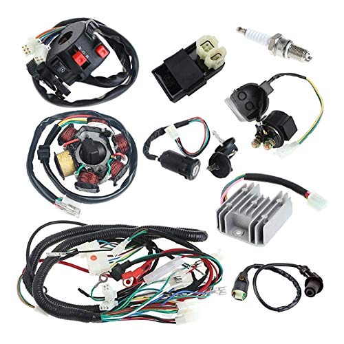 Pesfehhy Voll Elektrik Kabel CDI Spule für GY6 150CC ATV Quad Go Kart Pesfehhy Voll Elektrik Kabel CDI Spule für GY6 150CC ATV Quad Go Kart von Pesfehhy