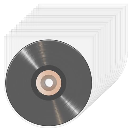 PetGlimmer 50 Stück Schallplatten Innenhüllen 12 Zoll, Abrundungen SchallplattenhüLle Semitransparent, Antistatisch Vinyl Sleeves, Optimaler LP Schutz für 12 Inch Schallplatten PetGlimmer 50 Stück Schallplatten Innenhüllen 12 Zoll, Abrundungen SchallplattenhüLle Semitransparent, Antistatisch Vinyl Sleeves, Optimaler LP Schutz für 12 Inch Schallplatten von PetGlimmer