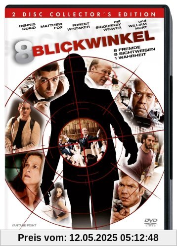 8 Blickwinkel - 2 Disc Collector's Edition (exklusiv bei Amazon.de) [2 DVDs] von Pete Travis